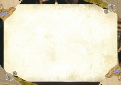 Beige and Brown Vintage Blank Paper Poster